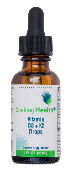 Vitamin D3 + K2 Drops 1 fl oz